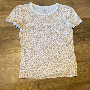 Women’s soft flower shirt XS